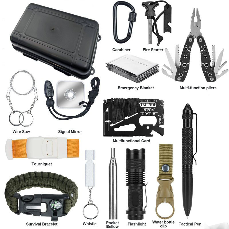 Survival Kit - Hongrui DIY Kompaktowy, przenośny, odporny na