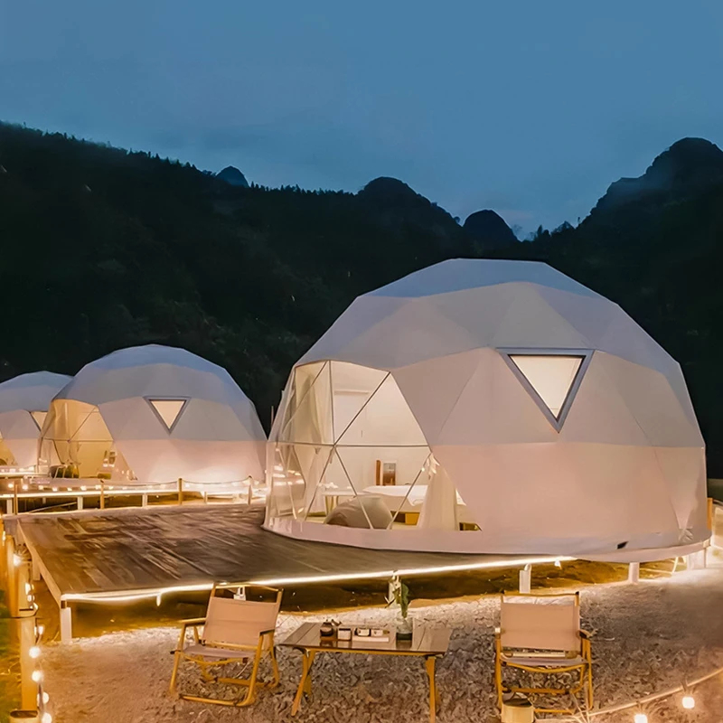 Outdoor Camping And Glamping - Namiot Geodetyczny Premium do Glampingu -