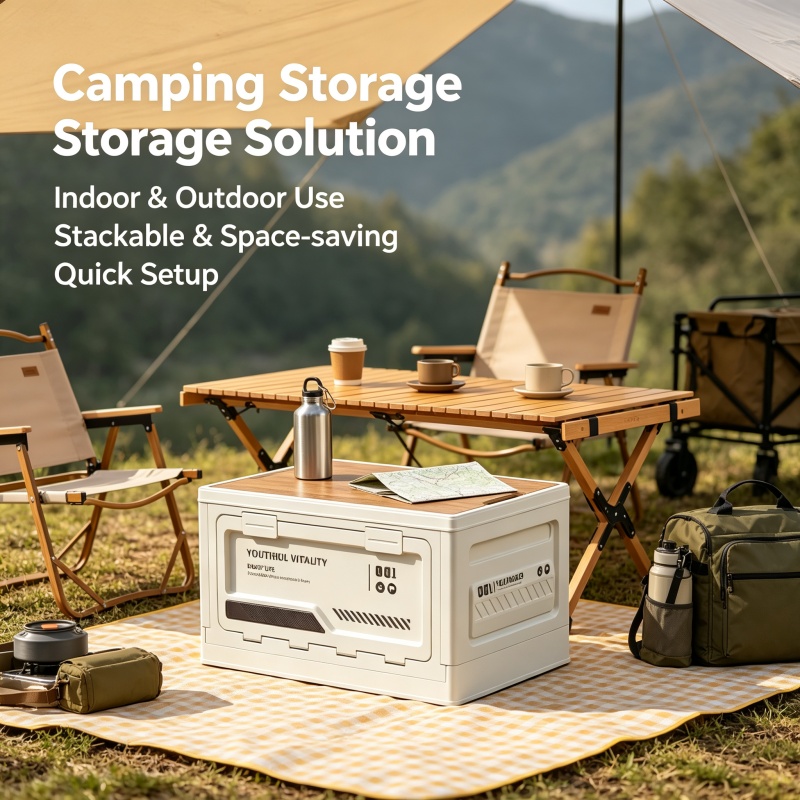 Outdoor Camping Folding Storage Box - Pojemnik do przechowywania na zewnątrz, składany