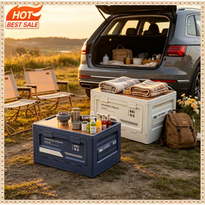 Outdoor Camping Folding Storage Box - Pojemnik do przechowywania na zewnątrz, składany
