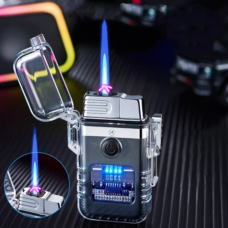 Outdoor Windproof Lighter - Zapalniczka plazmowa Wodoodporna, wiatroodporna zapalniczka Turbina