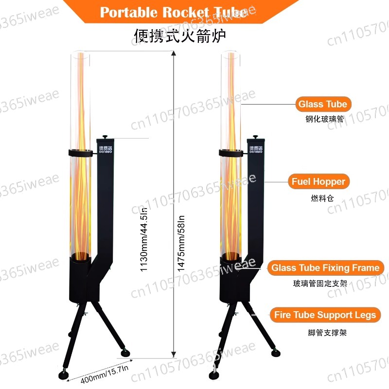 Outdoor Camping Wood Burning Stove - Kemping na świeżym powietrzu, zimowa piec