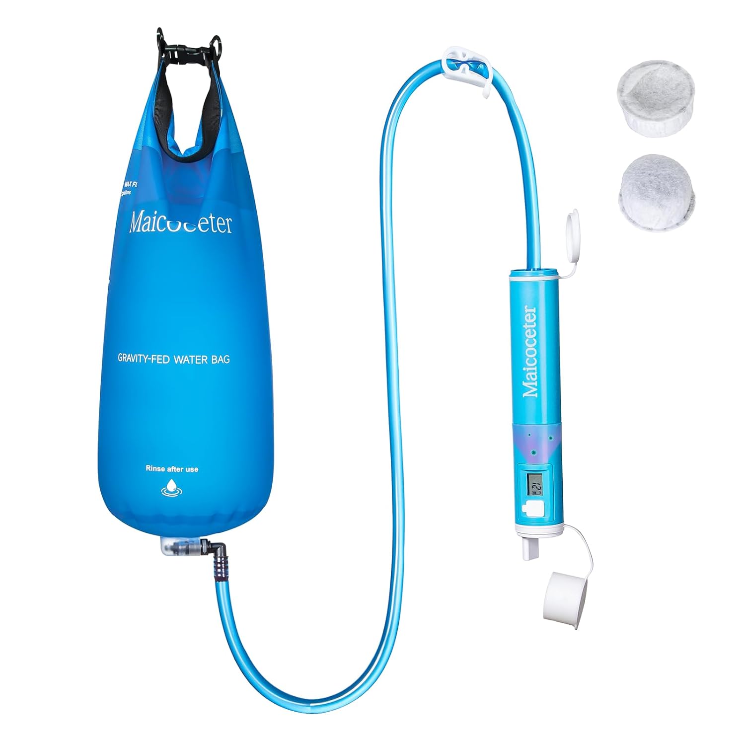 Survival Kit - Zestaw do filtracji wody ze słomką,