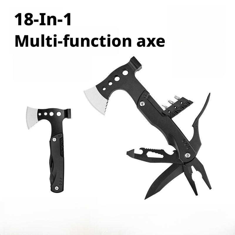 Camp Axe Hatchet - Wielofunkcyjny przenośny topór outdoorowy do samoobrony,
