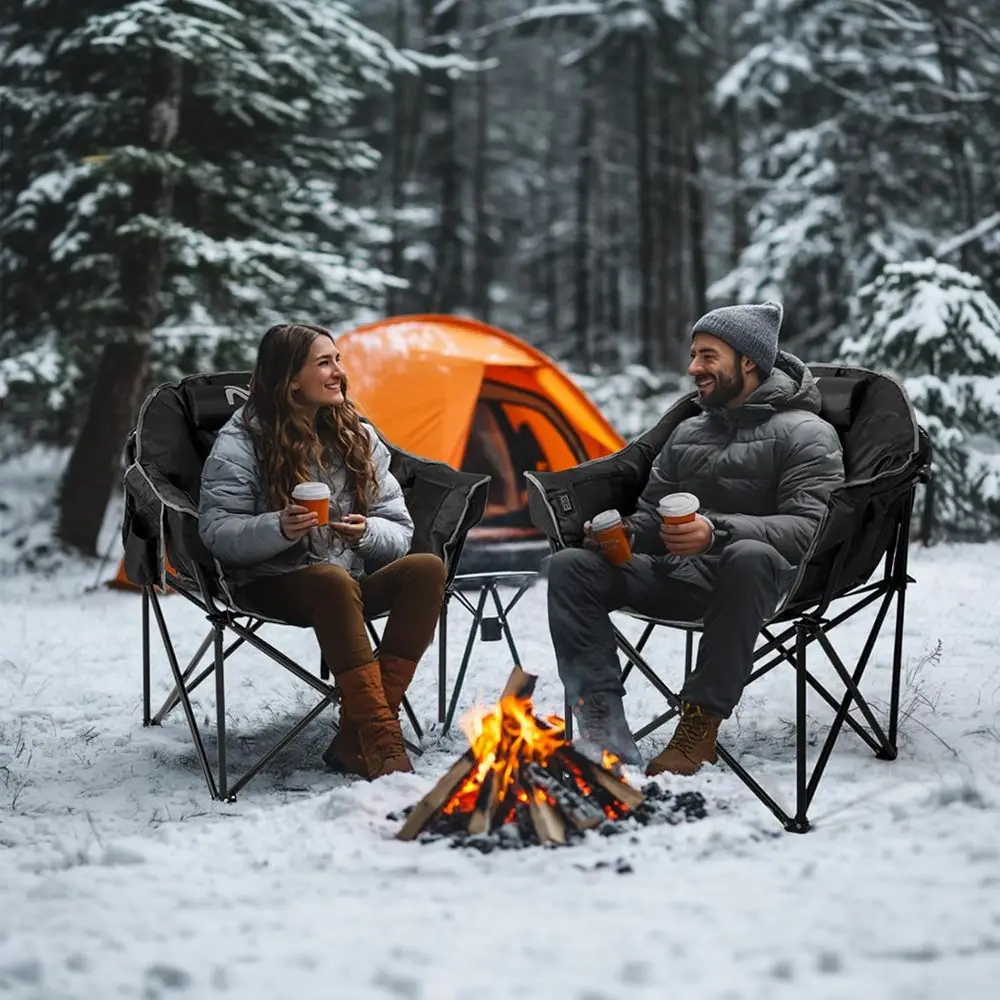 Przenośny, podgrzewany fotel w – Outdoor Camping Lounge Chairs recenzja i cena