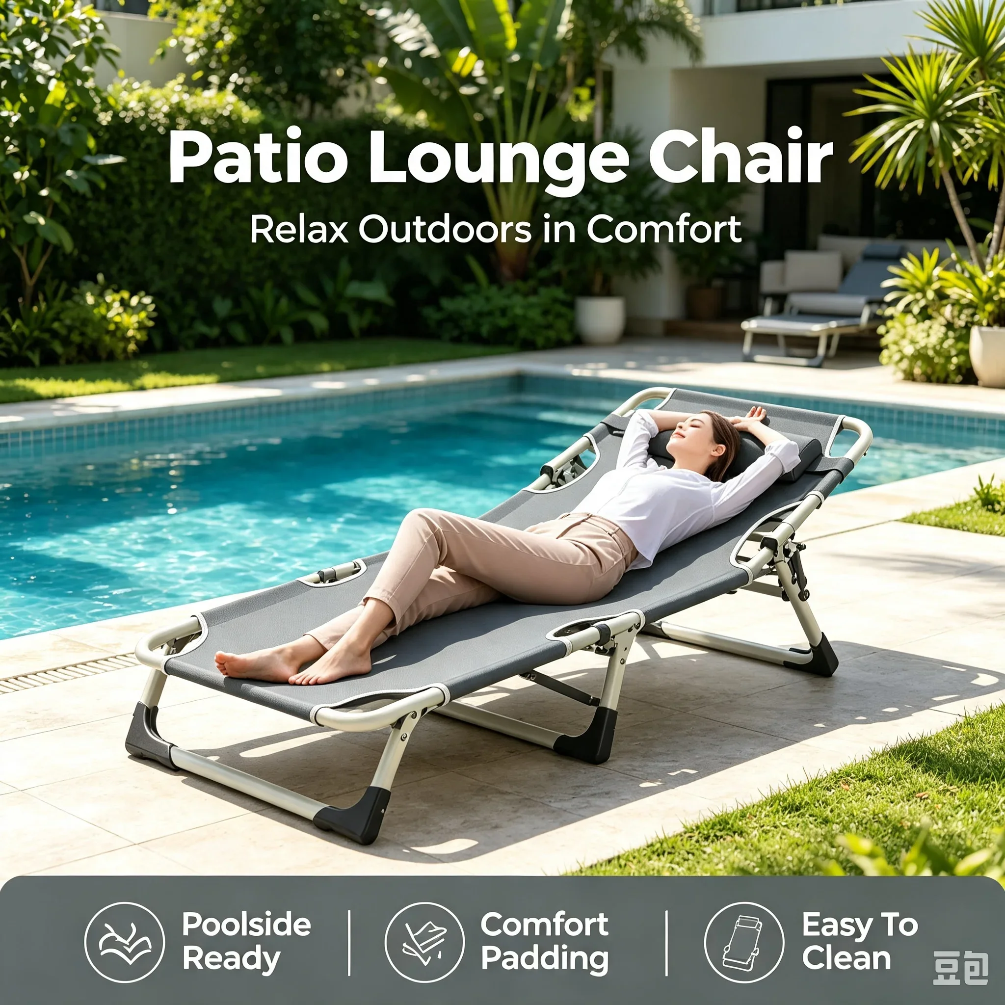Składane krzesło biurowe do lu – Outdoor Camping Lounge Chairs recenzja i cena