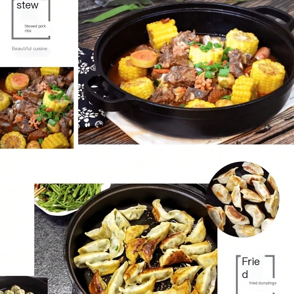 Zestaw patelni żeliwnych z pod – Outdoor Camping Oven recenzja i cena
