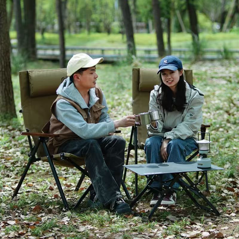 Składane krzesło plażowe/kempi – Outdoor Camping Lounge Chairs recenzja i cena