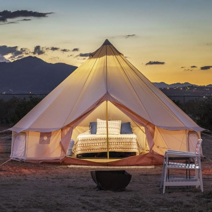 Namiot płócienny typu bell, 4- – Outdoor Camping And Glamping recenzja i cena