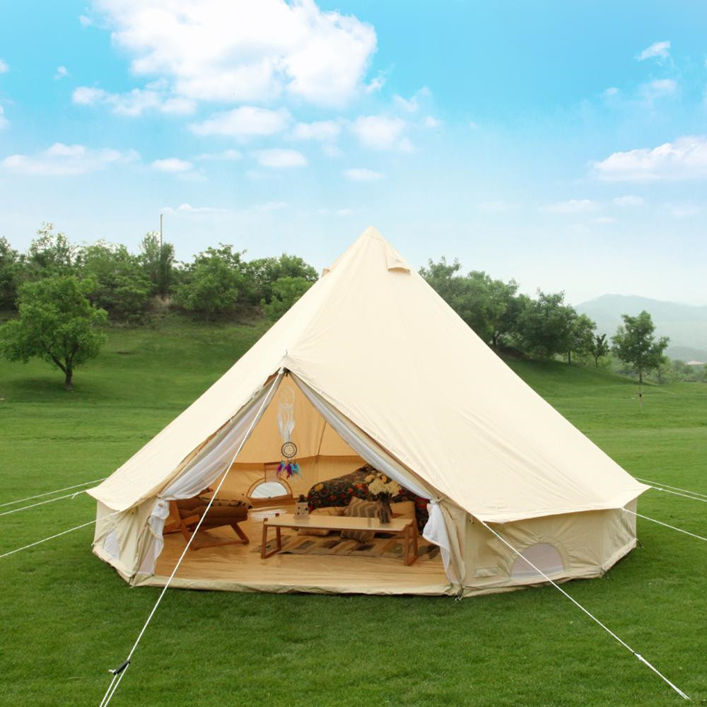 Namiot płócienny typu bell, 4- – Outdoor Camping And Glamping recenzja i cena