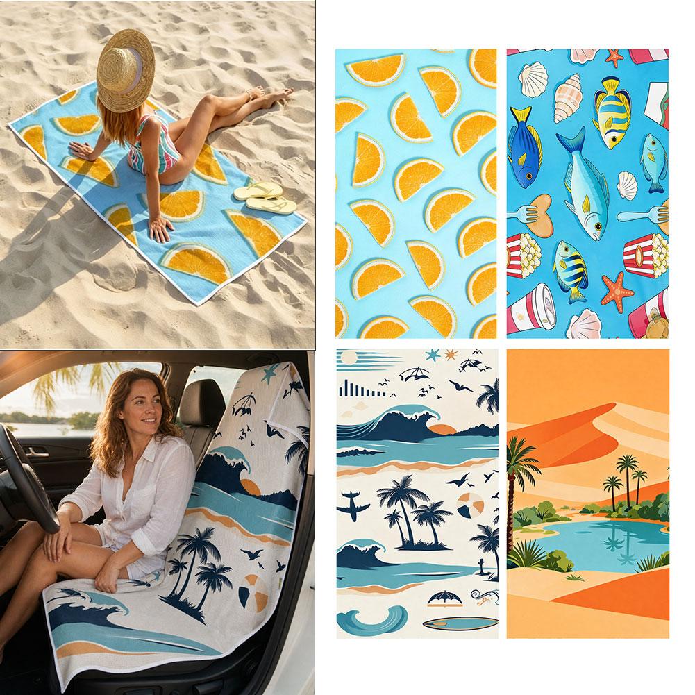 Ręcznik plażowy 2 w 1, pokrowi – Outdoor Camping Mattress recenzja i cena