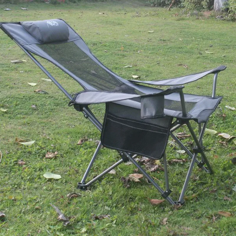 Składane, rozkładane krzesło w – Outdoor Camping Lounge Chairs recenzja i cena