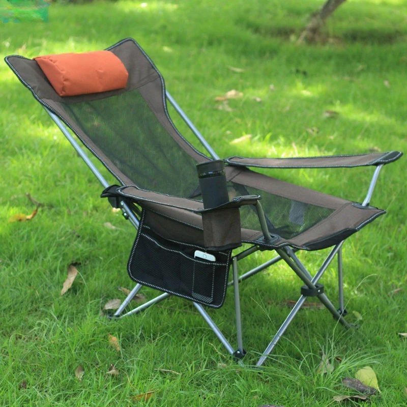Składane, rozkładane krzesło w – Outdoor Camping Lounge Chairs recenzja i cena