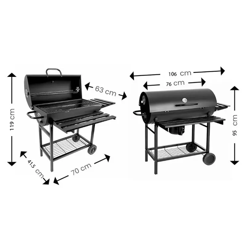 Składany zewnętrzny grill w ks – Outdoor Camping Wood Burning Stove recenzja i cena