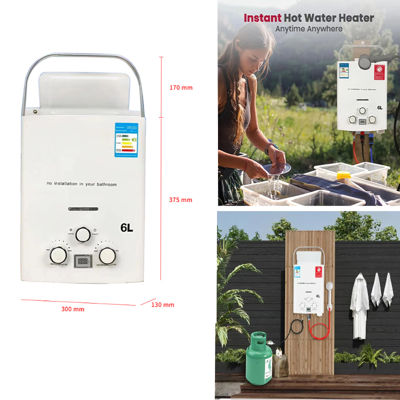Przepływowy podgrzewacz wody n – Outdoor Camping Gas Heater recenzja i cena