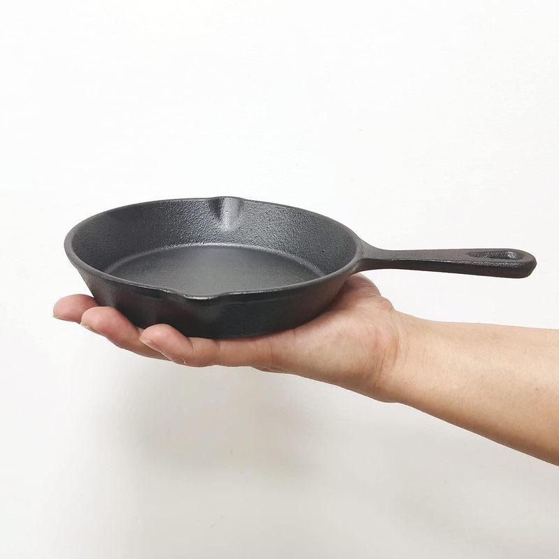 Patelnia żeliwna 6 cali, patel – Outdoor Camping Oven recenzja i cena