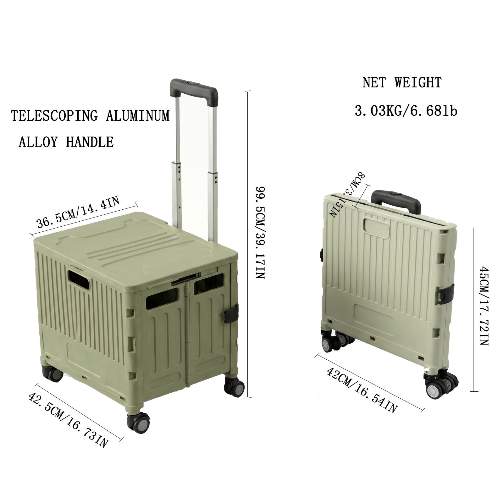 Składana skrzynia transportowa – Outdoor Camping Folding Storage Box recenzja i cena