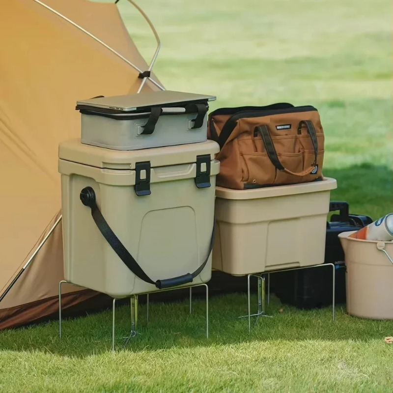 Stojak na lodówkę turystyczną, – Outdoor Camping Folding Storage Box recenzja i cena