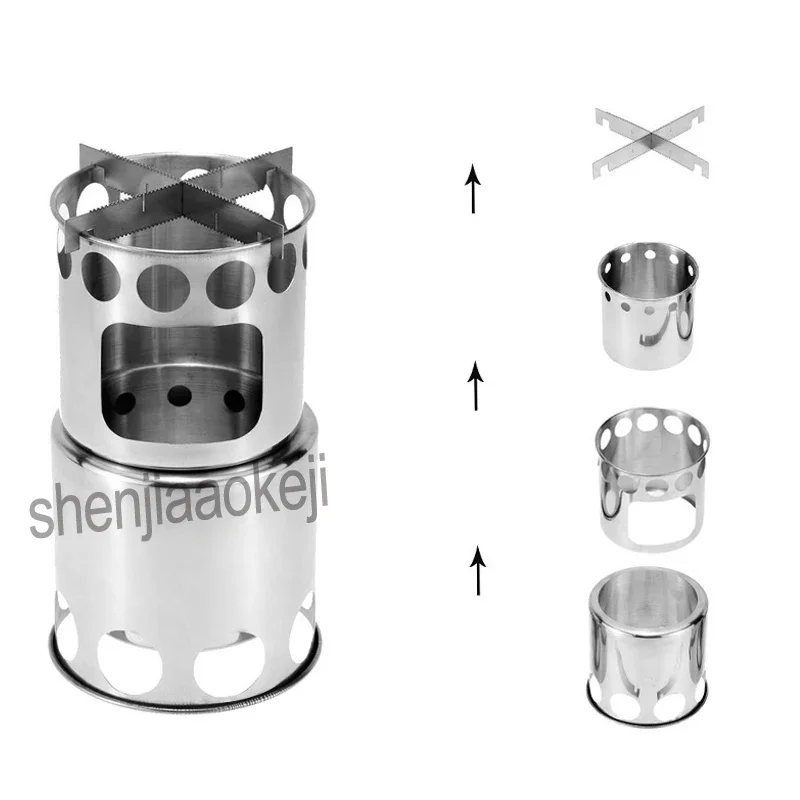 Nowy Wielofunkcyjny Grill Kemp – Outdoor Camping Wood Burning Stove recenzja i cena