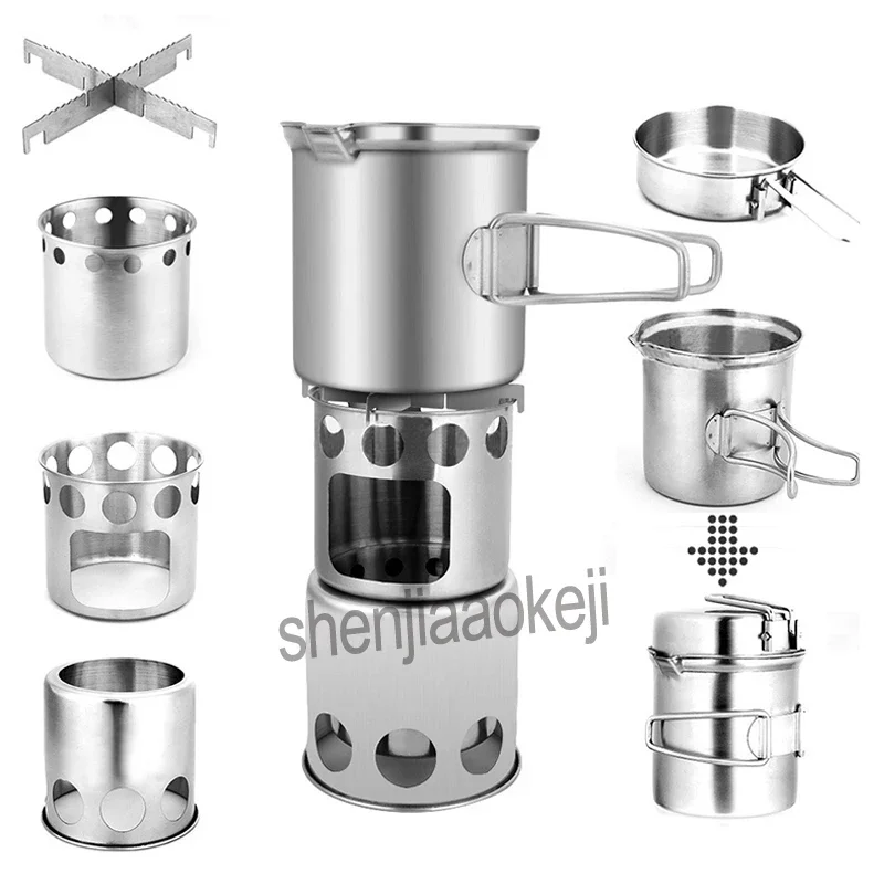 Nowy Wielofunkcyjny Grill Kemp – Outdoor Camping Wood Burning Stove recenzja i cena