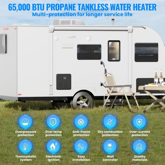 Przenośny gazowy podgrzewacz w – Outdoor Camping Gas Heater recenzja i cena