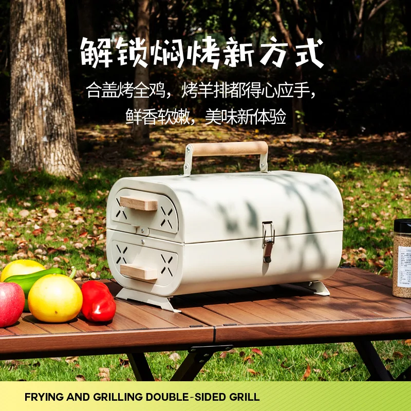 Przenośny grill do użytku domo – Outdoor Camping Oven recenzja i cena