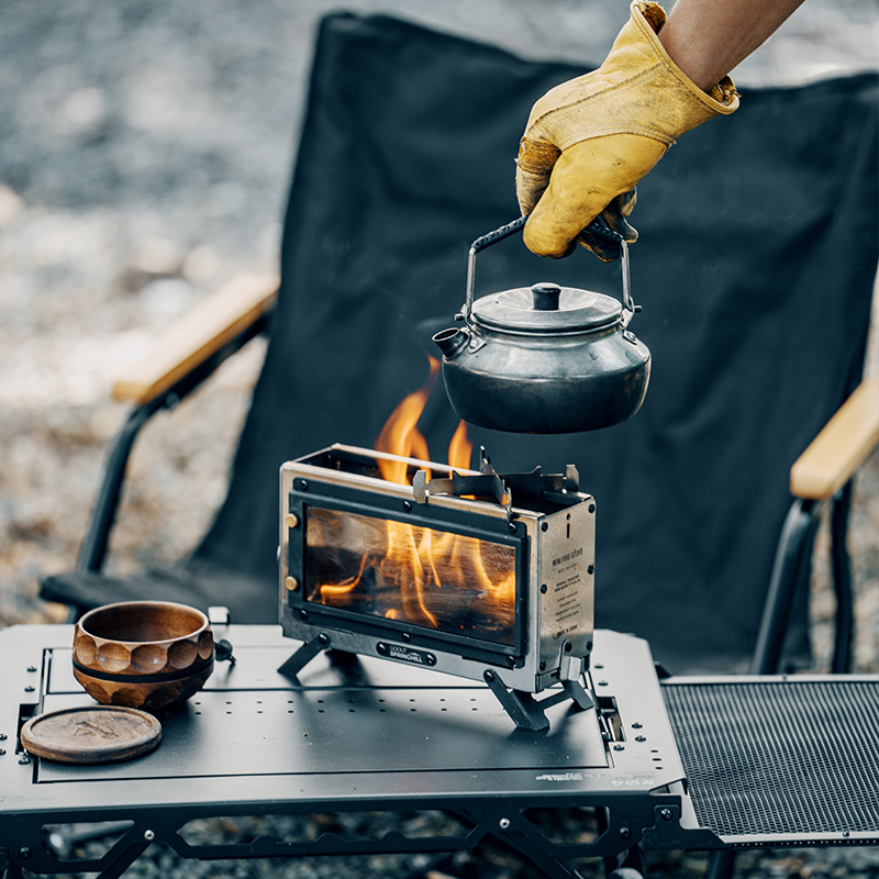 Przenośna kuchenka na drewno G – Outdoor Camping Wood Burning Stove recenzja i cena