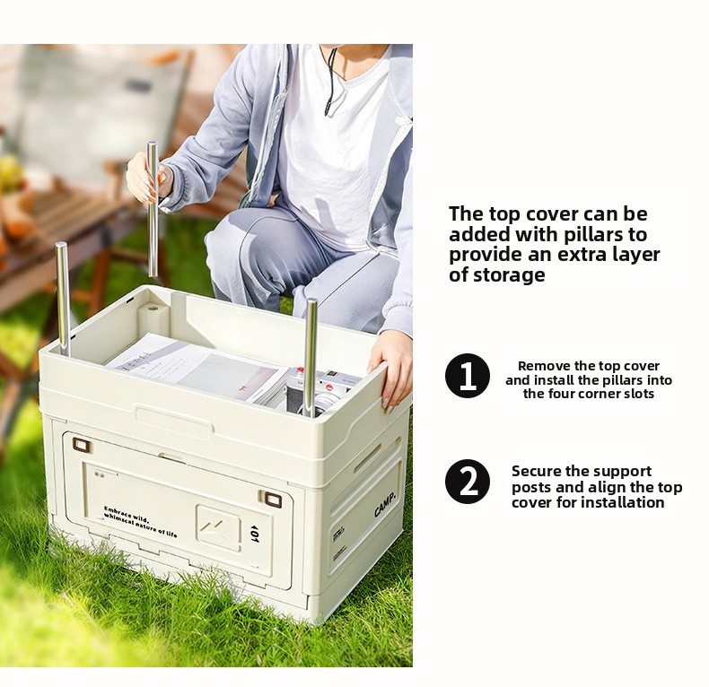Składany pojemnik do przechowy – Outdoor Camping Folding Storage Box recenzja i cena
