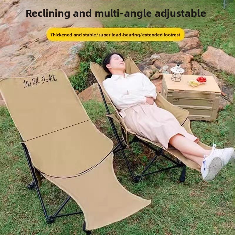 Krzesło księżycowe z czterema  – Outdoor Camping Lounge Chairs recenzja i cena