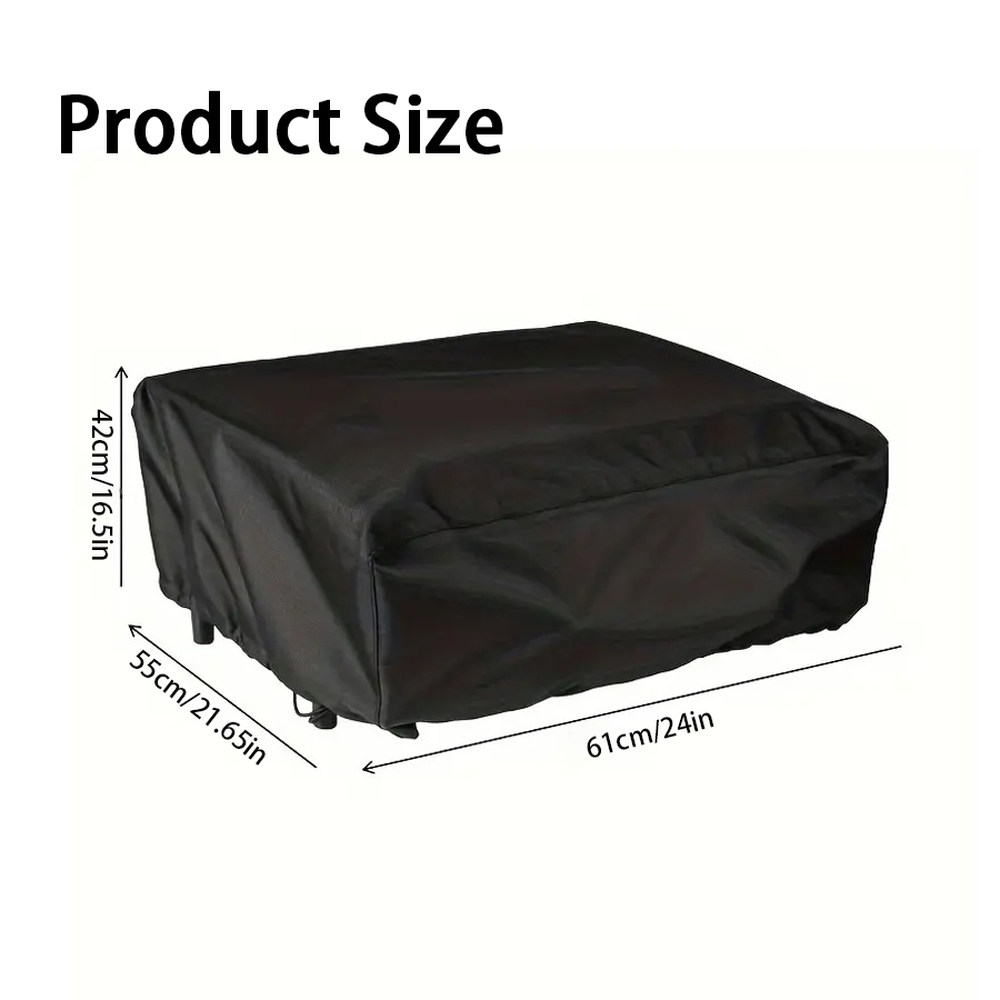 1 szt. Czarna osłona ochronna  – Outdoor Camping Oven recenzja i cena