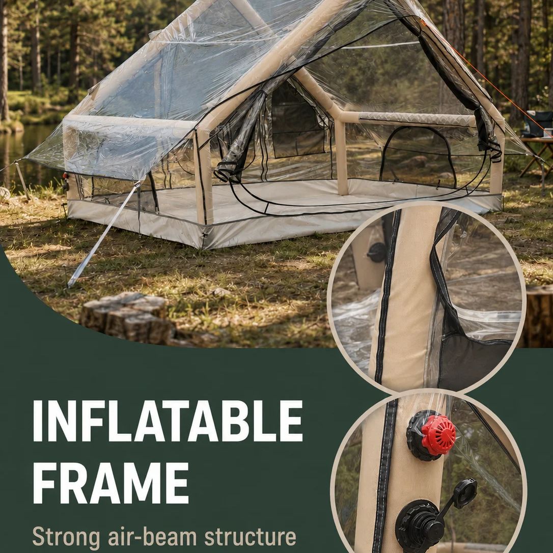 Namiot dmuchany dla 4 osób, 6  – Outdoor Camping And Glamping recenzja i cena