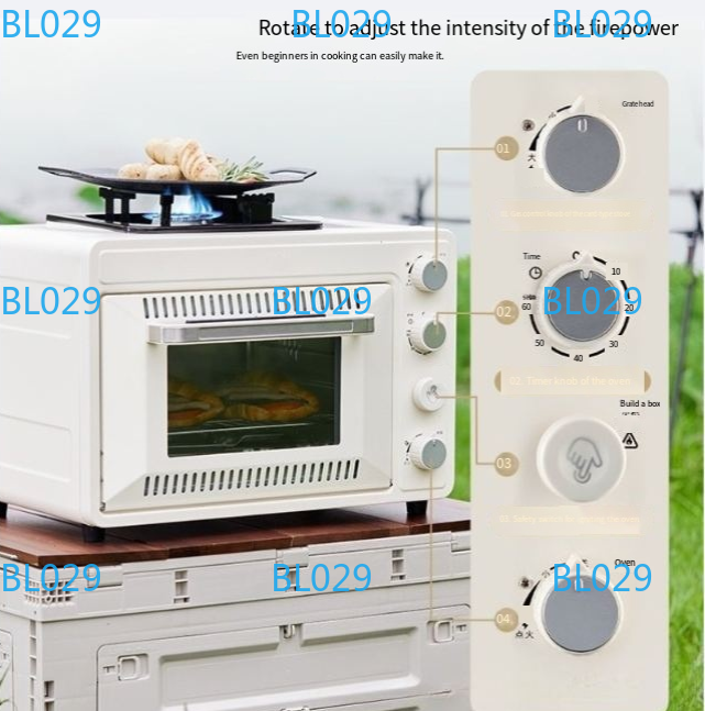 Przenośny mały piekarnik do pi – Outdoor Camping Oven recenzja i cena