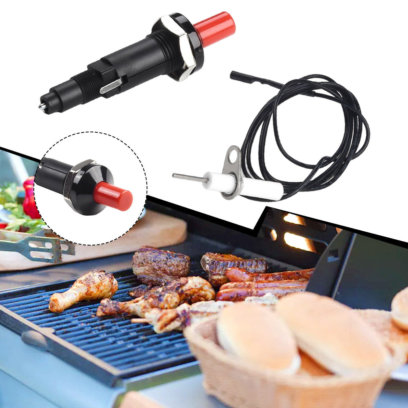 Przyciskowy zapalnik piezoelek – Outdoor Camping Oven recenzja i cena