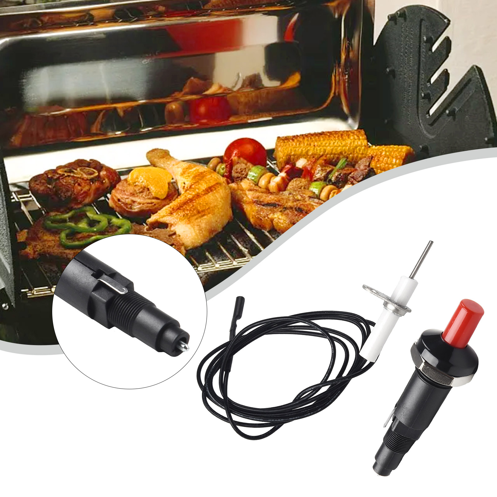 Przyciskowy zapalnik piezoelek – Outdoor Camping Oven recenzja i cena