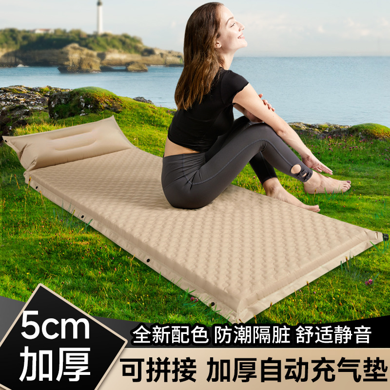 Przenośna samopompująca się ma – Outdoor Camping Mattress recenzja i cena